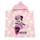 Disney Minnie Παιδικό Πόντσο Θαλάσσης Κορίτσι 100x50 εκ. Ροζ 706