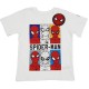 Spiderman Marvel Παιδικό Σετ Καλοκαιρινό Κοντομάνικο Με Σορτς Αγόρι 265 Λευκό