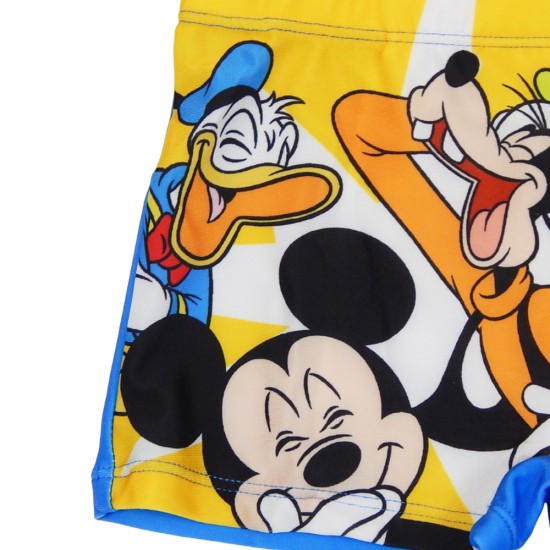 Disney Mickey Goofy Παιδικό Μαγιό Βερμούδα / Σορτς Για Αγόρια Κίτρινο 194