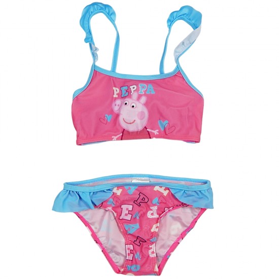 Disney Peppa Pig Παιδικό Μαγιό Μπικίνι  για Κορίτσια 308 Φούξια