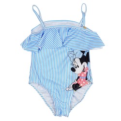 Disney Minnie Παιδικό Μαγιό Ολόσωμο για Κορίτσι 301 Γαλάζιο