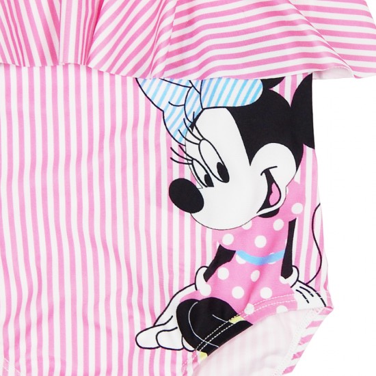 Disney Minnie Παιδικό Ολόσωμο Μαγιό για Κορίτσια 302  Ροζ