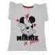 Disney Minnie Παιδικό Σετ Καλοκαιρινό με Σορτς για Κορίτσια 642 Γκρι