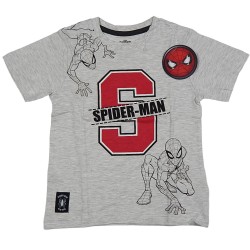 Spiderman Marvel Παιδικό Σετ Κοντομάνικο Καλοκαιρινό  Με Σορτς  Αγόρι 549 Γκρι