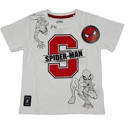 Marvel Spiderman Παιδικό Σετ Κοντομάνικο Καλοκαιρινό Με Σορτς  Αγόρι 548 Λευκό