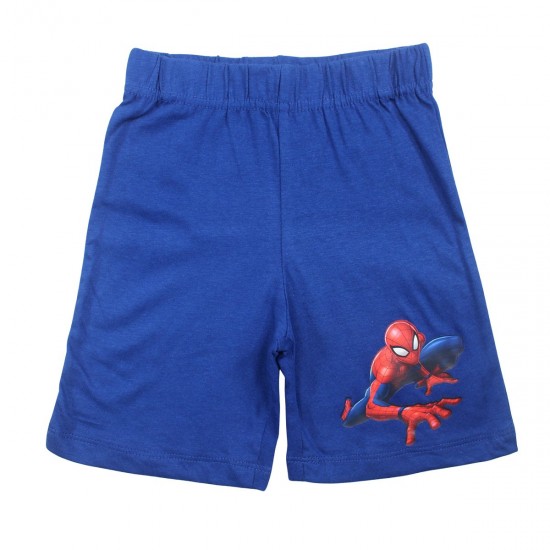 Marvel Spiderman Παιδικό Σετ Κοντομάνικο Καλοκαιρινό Με Σορτς  Αγόρι 258 Navy Μπλε