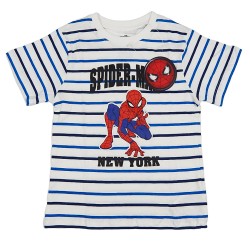 Spiderman Marvel Παιδικό Σετ Με Σορτς Κοντομάνικο Καλοκαιρινό Αγόρι 551 Μπλε