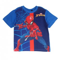 Marvel Spiderman Παιδικό Σετ Κοντομάνικο Καλοκαιρινό Με Σορτς  Αγόρι 259 Μπλε