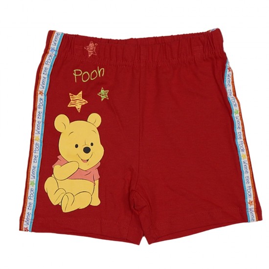 Disney Winnie The Pooh Παιδικό Σετ με Σορτς Καλοκαιρινό Για Αγόρια 628 Γκρι