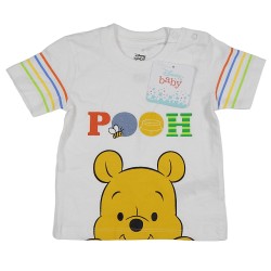 Disney Winnie The Pooh Παιδικό Σετ με Σορτς Καλοκαιρινό Για Αγόρι 629 Λευκό