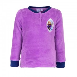  Disney Παιδικές Πιτζάμες  Χειμωνιάτικες Fleece Για Κορίτσια Frozen, 5610 Μωβ