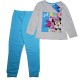 Disney Minnie Παιδικές Πιτζάμες Χειμερινές Βαμβακερές Κορίτσι 368-3 Γκρι