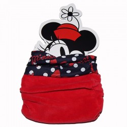 Disney Παιδικό Κασκόλ Λαιμός Fleece Κορίτσι Κόκκινο Minnie Mouse 445
