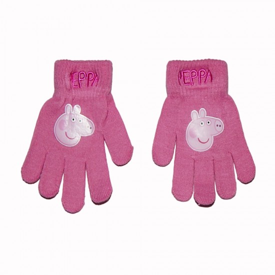 Disney Peppa Pig Παιδικά Γάντια Χειμερινά Κορίτσι Ροζ 776