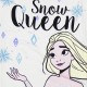 Disney Παιδική Mπλούζα Frozen Μακρυμάνικη Βαμβακερή Χειμερινή Κορίτσι Λευκό 796-1
