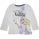 Disney Παιδική Mπλούζα Frozen Μακρυμάνικη Βαμβακερή Χειμερινή Κορίτσι Λευκό 796-1