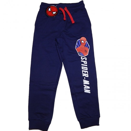 Marvel Spiderman Παιδικό Παντελόνι Φόρμας Για Αγόρια  (SP S 52 11 1307 FT Navy Blue)
