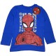Spiderman Παιδικές Πιτζάμες  Βαμβακερές Χειμερινές Αγόρι Marvel 981 Μπλε