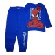 Spiderman Παιδικές Πιτζάμες  Βαμβακερές Χειμερινές Αγόρι Marvel 981 Μπλε