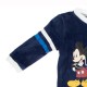 Disney Mickey Mouse Φορμάκι Βελουτέ Μακρυμάνικο Αγόρι Navy Μπλε 0138